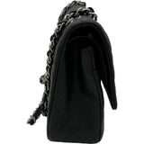 シャネル CHANEL マトラッセ25 A01112 25番台 ブラック シルバー金具 キャビアスキン レディース ショルダーバッグ
