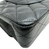 シャネル CHANEL マトラッセ25 A01112 25番台 ブラック シルバー金具 キャビアスキン レディース ショルダーバッグ