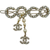 シャネル CHANEL COCOバレッタ ゴールド 金メッキ/パール/ラインストーン アクセサリー