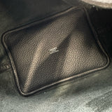 エルメス HERMES ピコタンロックPM G刻印 ブラック シルバー金具 トリヨン レディース ハンドバッグ