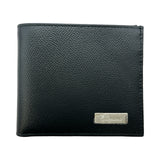ショパール Chopard イル クラシコ スモールウォレット 95012-0077 ブラック/シルバー金具 レザー メンズ 二つ折り財布