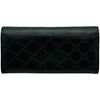 グッチ GUCCI 二つ折り長財布 233154 ブラック/シルバー金具 グッチシマレザー メンズ 長財布