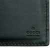 グッチ GUCCI 二つ折り長財布 233154 ブラック/シルバー金具 グッチシマレザー メンズ 長財布