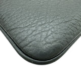 グッチ GUCCI ダブルGジップキーケース 795330 グレー シルバー金具 レザー ユニセックス キーケース