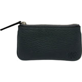 グッチ GUCCI ダブルGジップキーケース 795330 グレー シルバー金具 レザー ユニセックス キーケース