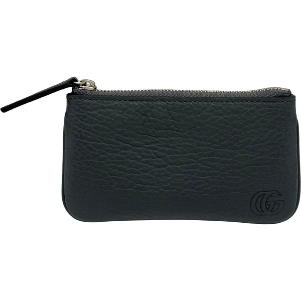 グッチ GUCCI ダブルGジップキーケース 795330 グレー シルバー金具
