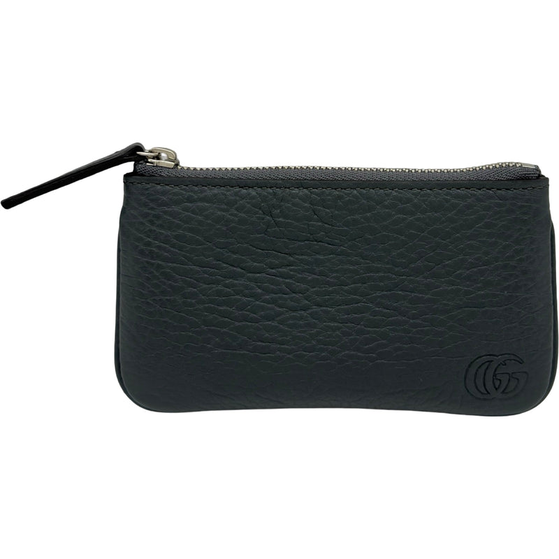グッチ GUCCI ダブルGジップキーケース 795330 グレー シルバー金具