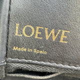 ロエベ LOEWE ハンモックドローストリングバッグミニ A538V07X10 ブラック ジャガード/レザー レディース ショルダーバッグ