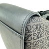 ロエベ LOEWE ハンモックドローストリングバッグミニ A538V07X10 ブラック ジャガード/レザー レディース ショルダーバッグ