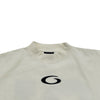 バレンシアガ BALENCIAGA バスケットボールシリーズ半袖Tシャツ 787349 クリーム コットン メンズ 半袖Ｔシャツ