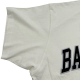 バレンシアガ BALENCIAGA バスケットボールシリーズ半袖Tシャツ 787349 クリーム コットン メンズ 半袖Ｔシャツ
