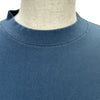 バレンシアガ BALENCIAGA BBロゴ半袖Tシャツ 764235 ネイビー コットン メンズ 半袖Ｔシャツ