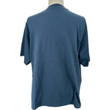 バレンシアガ BALENCIAGA BBロゴ半袖Tシャツ 764235 ネイビー コットン メンズ 半袖Ｔシャツ