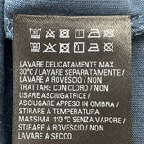バレンシアガ BALENCIAGA BBロゴ半袖Tシャツ 764235 ネイビー コットン メンズ 半袖Ｔシャツ