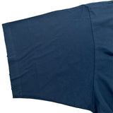 バレンシアガ BALENCIAGA BBロゴ刺繍半袖Tシャツ 764235 ネイビー コットン メンズ 半袖Ｔシャツ