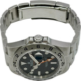ロレックス ROLEX エクスプローラー2 226570 ブラック ステンレススチール 自動巻き メンズ 腕時計