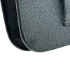 エルメス HERMES コンスタンススリム U刻印 ブラック シルバー金具 エプソン レディース 二つ折り財布