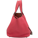 エルメス HERMES ピコタンロックPM Y刻印 ローズリップスティック シルバー金具 トリヨン レディース ハンドバッグ