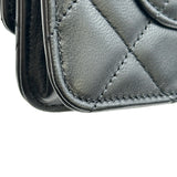 シャネル CHANEL マトラッセチェーンウォレット A0250 29番台 ブラック シルバー金具 ラムスキン レディース ショルダーバッグ