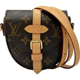 ルイ・ヴィトン LOUIS VUITTON ミクロ・シャンティ M46643 ブラウン モノグラムキャンバス レディース ショルダーバッグ