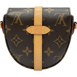 ルイ・ヴィトン LOUIS VUITTON ミクロ・シャンティ M46643 ブラウン モノグラムキャンバス レディース ショルダーバッグ