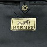 エルメス HERMES ウール3Bテーラードジャケット G9105 ネイビー ウール メンズ テーラードジャケット