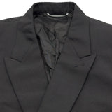クリスチャン・ディオール Christian Dior ダブルブレストテーラードジャケット 933C701A5083 ブラック ウール メンズ テーラードジャケット