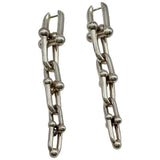 ティファニー TIFFANY＆CO ハードウェア グラジュエイテッド リンク ピアス シルバー Ag925 ジュエリー