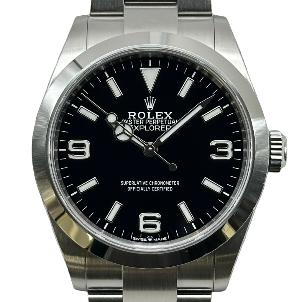ロレックス ROLEX エクスプローラー 40 224270 ブラック ステンレス
