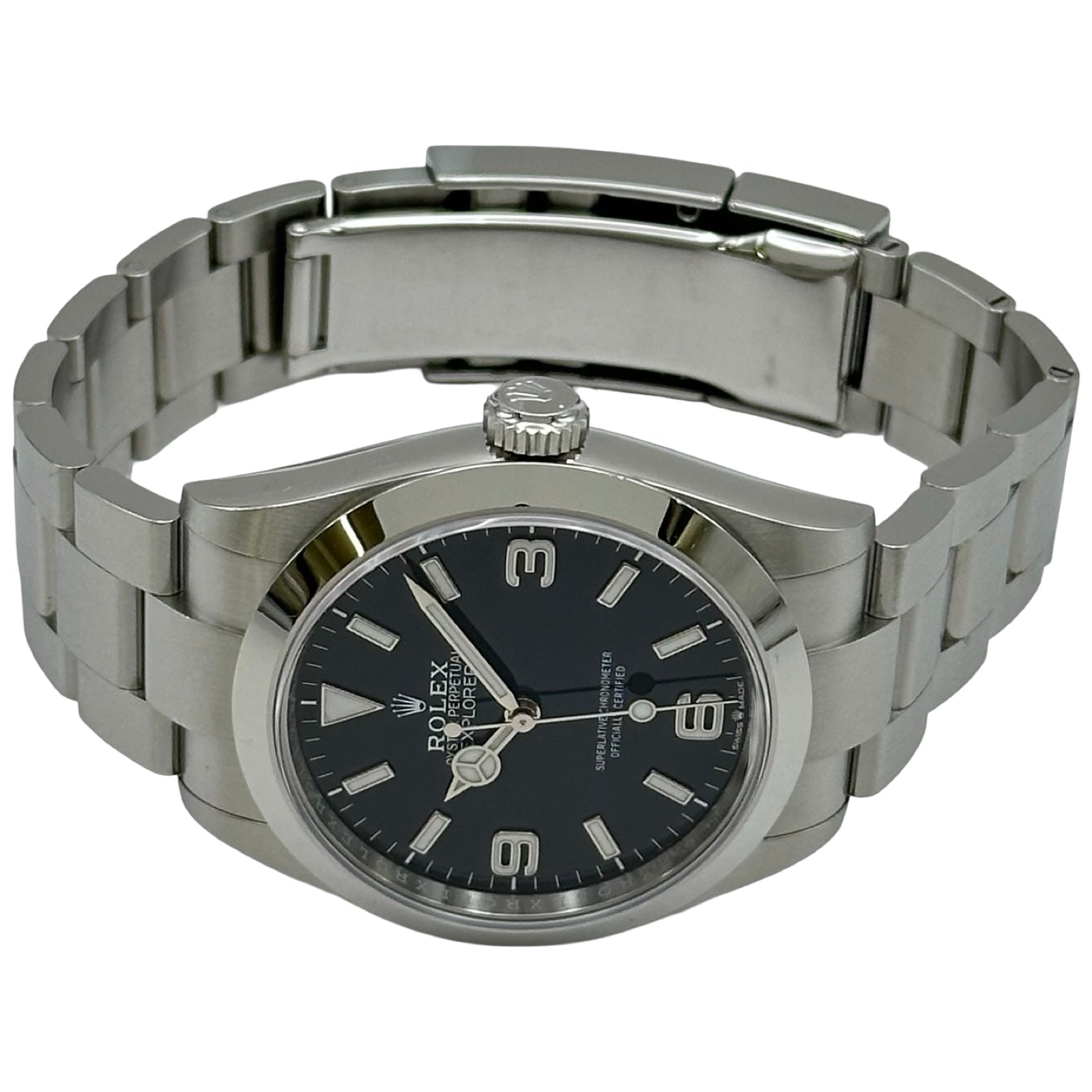 ロレックス ROLEX エクスプローラー 40 224270 ブラック ステンレス