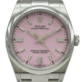 ロレックス ROLEX オイスターパーペチュアル36 126000 キャンディピンク ステンレススチール 自動巻き メンズ 腕時計