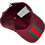 グッチ GUCCI GG総柄ベースボールキャップ 807834 ワインレッド コットン メンズ その他ファッション雑貨
