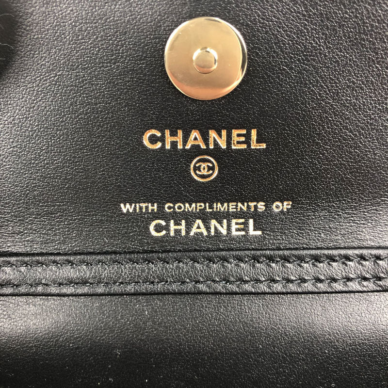 シャネル CHANEL ミニチェーンショルダー マルチカラー コットン 