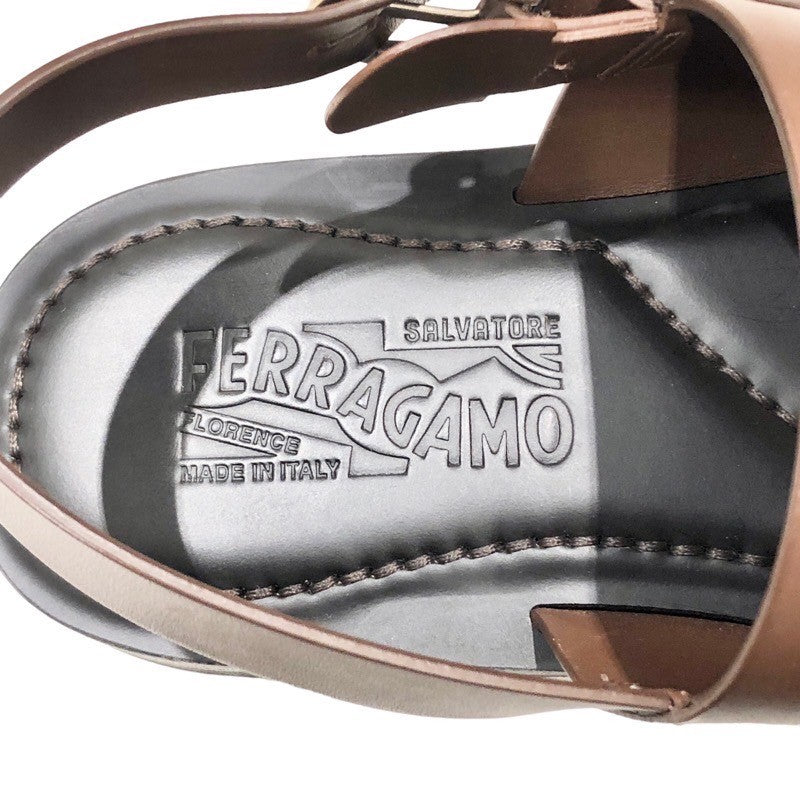 サルヴァトーレ・フェラガモ Salvatore Ferragamo ベルテッドレザー ...