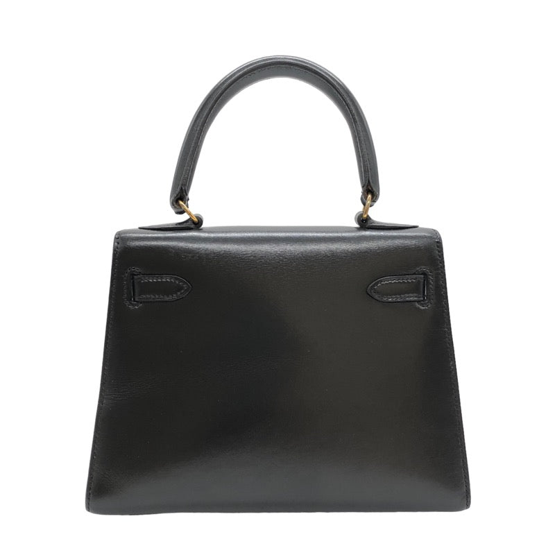 エルメス HERMES ミニケリー 〇S刻 ブラック/GD金具 ボックス