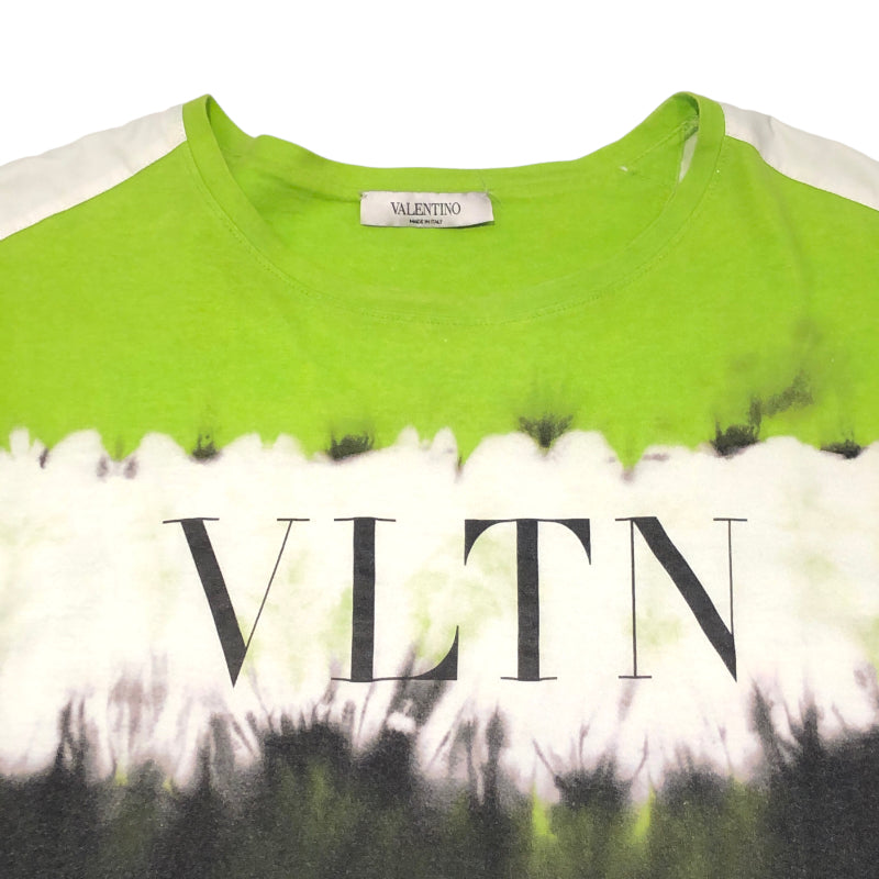 ヴァレンティノ VALENTINO VTLNロゴプリントタイダイTシャツ UV3MG06Z6HC マルチカラー メンズ 半袖Ｔシャツ