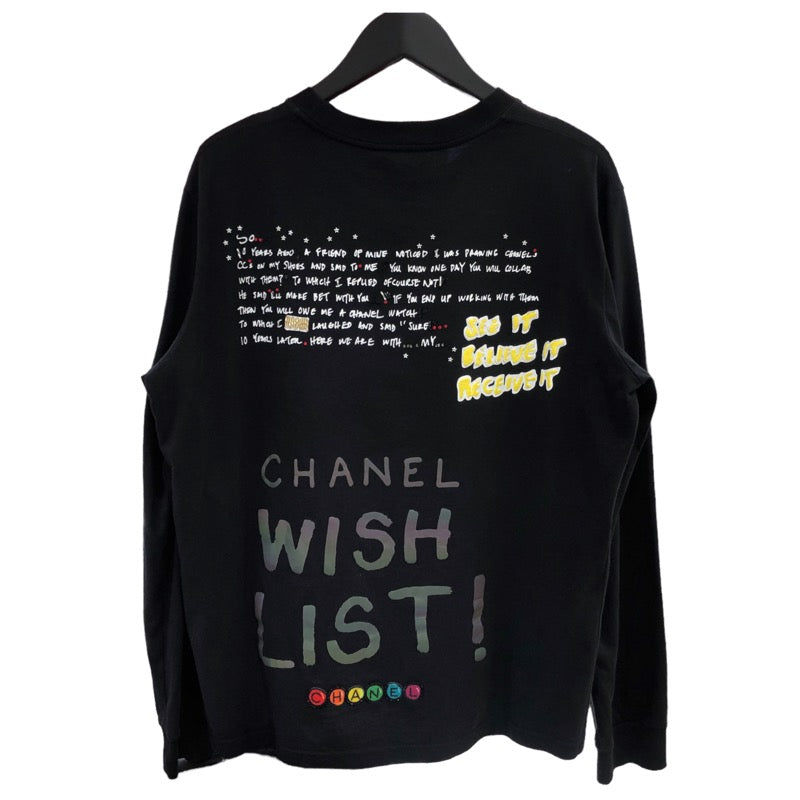 シャネル CHANEL ×Pharrell Willams 長袖Tシャツ P61051 コットン ユニ ...