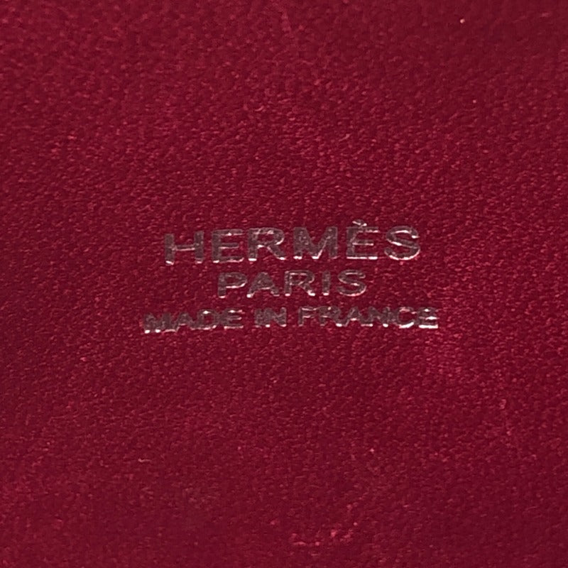 エルメス HERMES ボリード31 □R刻 ルージュグレナ シルバー金具 トリヨンクレマンス レディース ハンドバッグ