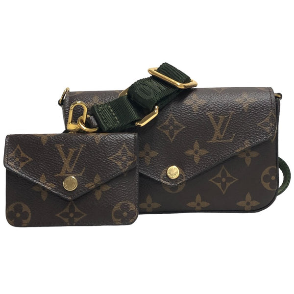 ルイ・ヴィトン LOUIS VUITTON ミュルティポシェットフェリシー M80091 ブラウン モノグラム レディース ショルダーバッグ