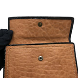 フェンディ FENDI Wホック財布 ８M0160 キャメルｘブラック レザーｘパテント レディース 二つ折り財布