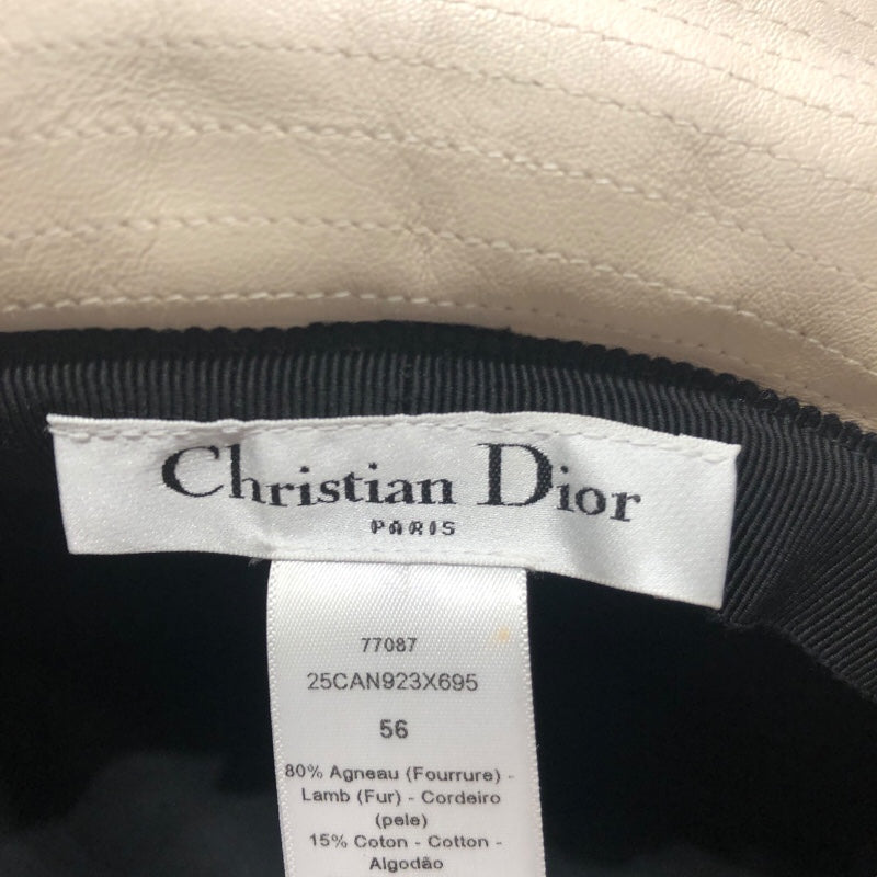 クリスチャン・ディオール Christian Dior D-BOBBYカナージュファーボブハット 25CAN923X695 レディース その他ファッション雑貨