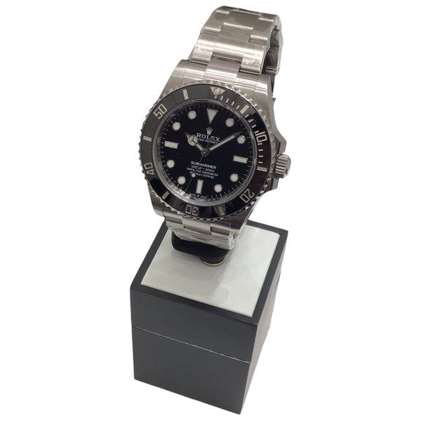 ロレックス ROLEX サブマリーナ　ノンデイト 124060 ブラック ステンレススチール SS メンズ 腕時計