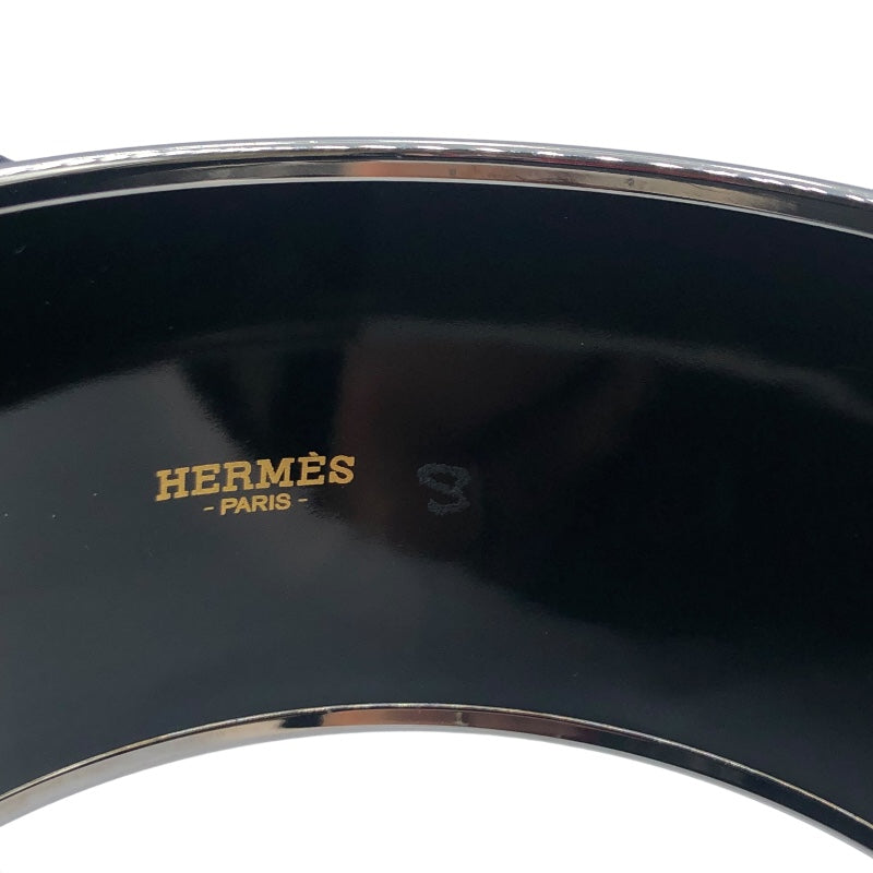 エルメス HERMES エマイユTGM マルチカラー/SV金具 ラッカー レディース バングル