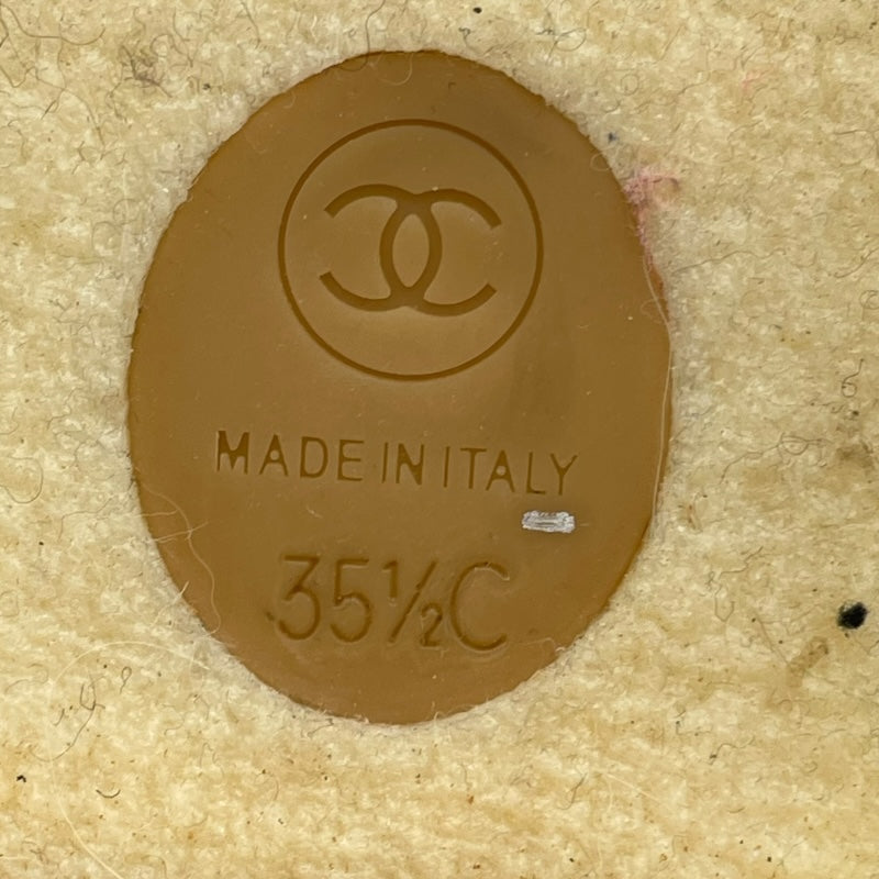 シャネル CHANEL ロゴキャンバスサイドゴアブーツ G30067 マルチカラー キャンバス レディース ブーツ