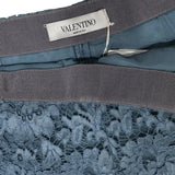 ヴァレンティノ VALENTINO レースロックスタッズショートパンツ NB2RF0L61EC ブルー コットン コットン レディース ショートパンツ