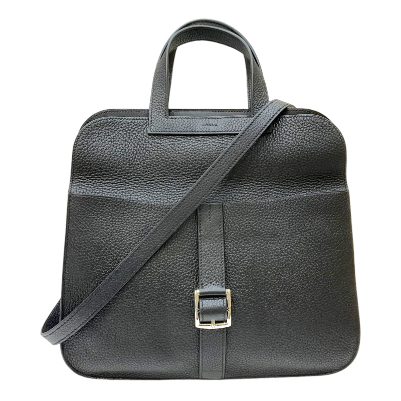 エルメス HERMES アルザン31 Y刻印 ブラック シルバー金具 トリヨンクレマンス レディース 2WAYショルダーバッグ