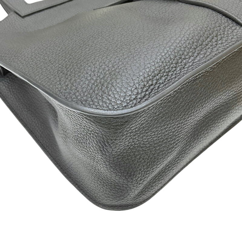 エルメス HERMES アルザン31 Y刻印 ブラック シルバー金具 トリヨンクレマンス レディース 2WAYショルダーバッグ