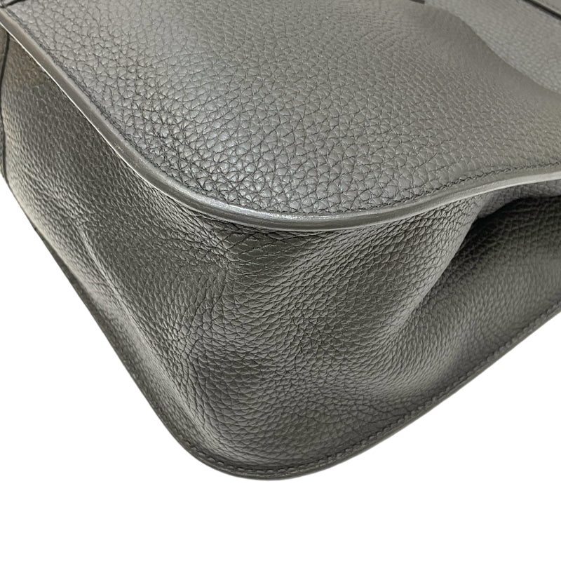 エルメス HERMES アルザン31 Y刻印 ブラック シルバー金具 トリヨンクレマンス レディース 2WAYショルダーバッグ