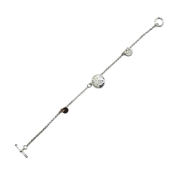 エルメス HERMES エクスリブリス ブレスレットPM Ag925/K18PG ジュエリー