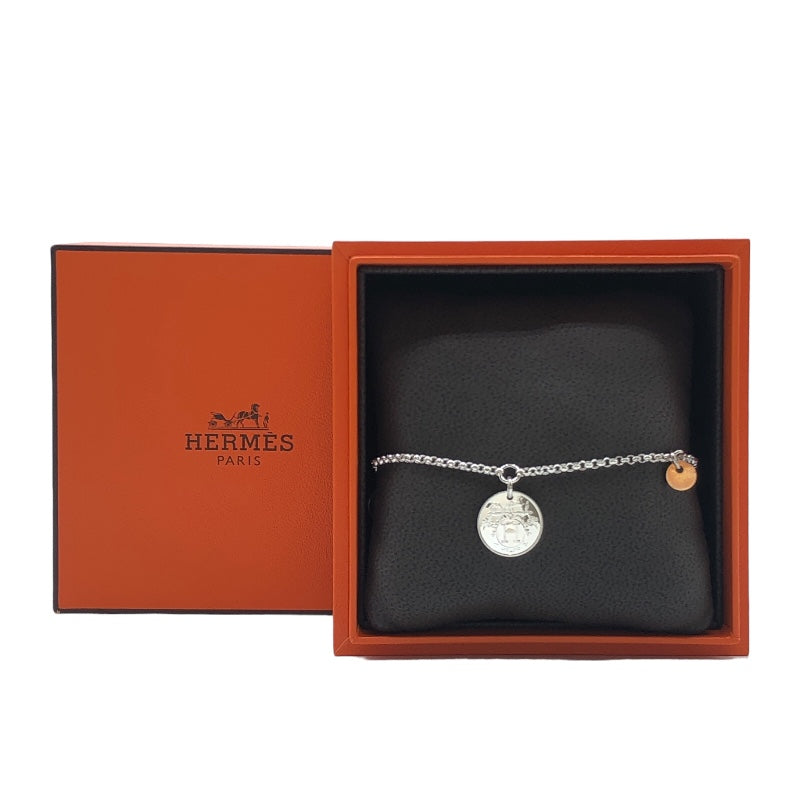 エルメス HERMES エクスリブリス ブレスレットPM Ag925/K18PG ジュエリー